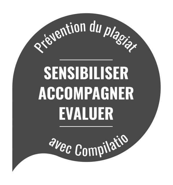La prévention du plagiat avec Compilatio : Sensibiliser, Accompagner, Evaluer.