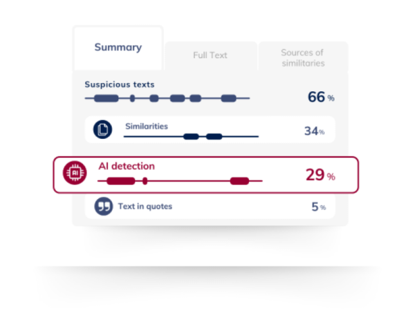 comment savoir si un texte est généré par ia - score