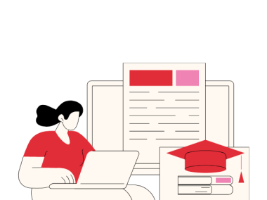 student preparing an apa title page
