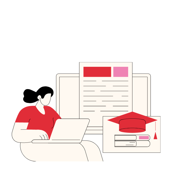 student preparing an apa title page