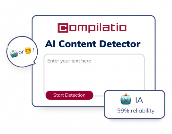 détecteur contenus IA Compilatio