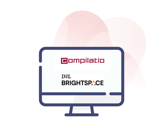 Brightspace puede detectar copiar y pegar: Plugin Compilatio Brightspace