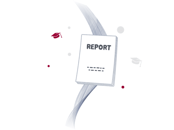 cover page for internship report example