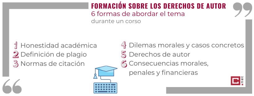 formación derecho autor plagio