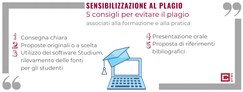 sensibilizzazione plagio
