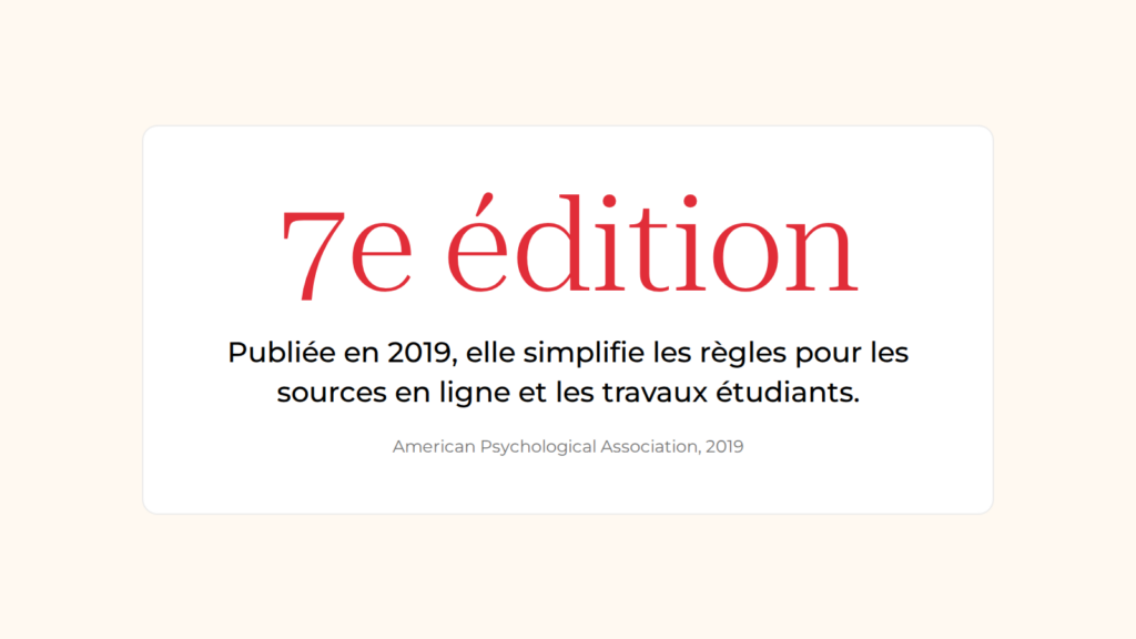 citation APA