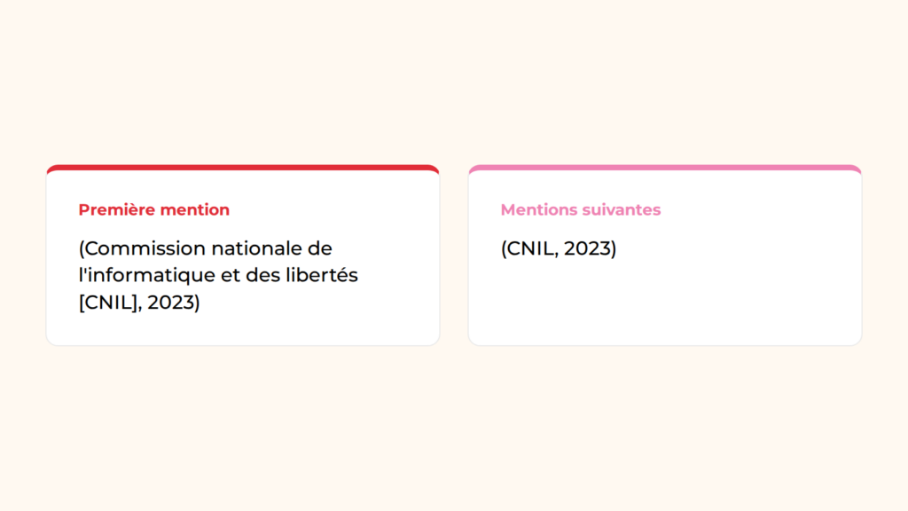 utiliser la norme apa