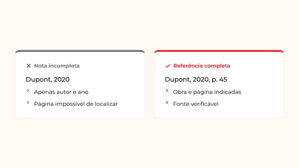 notas de rodapé